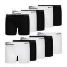 Kit 10 Cueca Boxer Infantil Box Microfibra Sem Costura Lupo