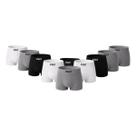 Kit 10 Cueca Boxer Zrbo de Algodão Masculina Original Várias Cores Kit 10 Cueca Boxer Zrbo de Algodão Masculina Original Várias Cores