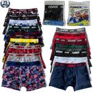 Kit 10 Cuecas Box Boxer Infantil Microfibra Menino Criança Cueca Faber