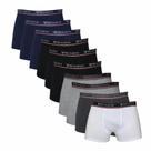 Kit 10 Cuecas Box Boxer Lisa Algodão Cotton Ótima Qualidade Kit 10 Cuecas Box Boxer Lisa Algodão Cotton Ótima Qualidade