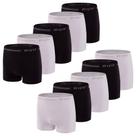 Kit 10 Cuecas Box Masculina Sem Costura De Microfibra Trifil Lisa Básica Toque Macio Kit 10 Cuecas Box Masculina Sem Costura De Microfibra Trifil Lisa Básica Toque Macio