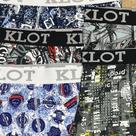Kit 10 Cuecas Boxer Adulto Klot - Box Estampada