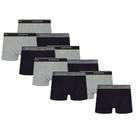 Kit 10 Cuecas Boxer Box Infantil Kids Em Algodão Cotton