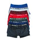 Kit 10 Cuecas Boxer Box Infantil Microfibra Cueca Com Forro 100% Algodão Giungla