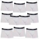 Kit 10 Cuecas Boxer Box Zorba Max 702 Laterais Largas 100% Algodão