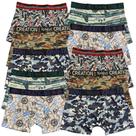 Kit 10 Cuecas Boxer Fristyle Em Microfibra Estampada Adulto Kit 10 Cuecas Boxer Fristyle Em Microfibra Estampada Adulto