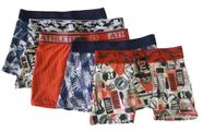 Kit 10 Cuecas Boxer Infantil Estampadas Ref 112 KingBoxer Kit 10 Cuecas Boxer Infantil Estampadas Ref 112 KingBoxer