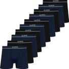 Kit 10 Cuecas Boxer Lupo Original Box Masculino Poliamida Sem Costura Atacado Adulto