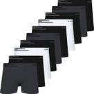 Kit 10 Cuecas Boxer Lupo Original Box Masculino Poliamida Sem Costura Atacado Adulto