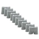 Kit 10 Cuecas Boxer Mash 170.51 Algodão Original Adulto