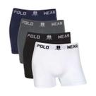 Kit 10 Cuecas Boxer Microfibra Polo Wear Masculina P/M/G/GG