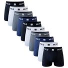 Kit 10 Cuecas Boxer Microfibra Polo Wear