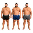 Kit 10 Cuecas Boxer Plus Size Microfibra G1 G2 G3 G4 Masculinas Baruuc Kit 10 Cuecas Boxer Plus Size Microfibra G1 G2 G3 G4 Masculinas Baruuc
