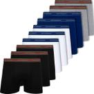 Kit 10 Cuecas Lupo Original Boxer Em Algodão Box Masculina Cotton Adulto Atacado Confortável 523