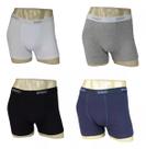 Kit 10 Cuecas Masculina Boxer 96% Algodão Cores Sortidas - GG