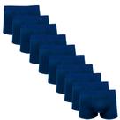 Kit 10 Cuecas Masculinas Boxer Cotton Basic Wilson Azul Kit 10 Cuecas Masculinas Boxer Cotton Basic Wilson Azul