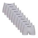 Kit 10 Cuecas Polo 781 Algodão Boxer Sem Costura - Sortido