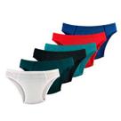 Kit 10 Cuecas Slip Infantil Juvenil Microfibra Elástico Embutido Confortável