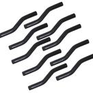 Kit 10 curva 3/4" s pvc rosca preta