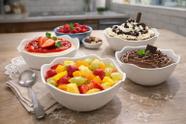Kit 10 de tigelas bowls multiuso perfeito para preparo de alimentos