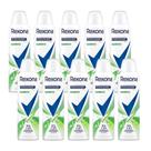 Kit 10 Desodorante Antitranspirante Aerosol Feminino Rexona Bamboo 72 horas 150ml