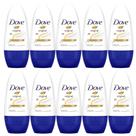 Kit 10 Desodorante Antitranspirante Roll-on Dove Original 50ml
