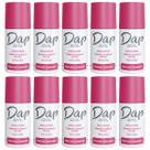 Kit 10 Desodorante Masculino Feminino S/Perf RollOn Dap 55ml