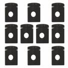 Kit-10 Desviador de Cabo Para Lustres e Pendentes e Luminária MD-6005/10 Preto