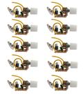 Kit 10 dimer rotativo com off bivolt 1000w br 604 rima