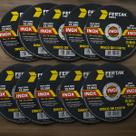 Kit 10 Disco Corte Inox 4 Polegadas 110mm Reforçado 2 Telas