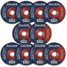 Kit 10 Disco De desbaste para Aço 7" 180 x 6.0 x 22,23mm - Galzer