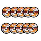 Kit 10 Discos de Corte 9 x 2,00 x 7/8 ABF-9 Alcar
