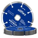 Kit 10 Discos Diamantado allflex Segmentado 110MMx20MM