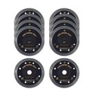 Kit 10 Discos Porcelanato Prime Net Type 110mm Alto Desempenho - 10 Unidades