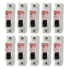 Kit 10 disjuntor din mono c401 1p - 40a - 5ka 240/415v Kit 10 disjuntor din mono c401 1p - 40a - 5ka 240/415v