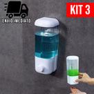 Kit 10 Dispenser Detergente Sabonete Líquido Álcool Gel de Parede Automático Kit 10 Dispenser Detergente Sabonete Líquido Álcool Gel de Parede Automático