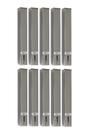 Kit 10 Dispensers Quadrado 50ml Inox