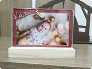 Kit 10 Displays 10x15 de mesa em pinus e acrílico horizontal - Ideal para Exposição e Apresentação Kit 10 Displays 10x15 de mesa em pinus e acrílico horizontal - Ideal para Exposição e Apresentação