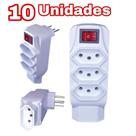 Kit 10 Dispositivo Tomada Contra Surtos Elétricos E Raios Bivolt