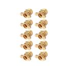 Kit 10 Dreno Purgador 1/4 para tirar água do tanque compressor