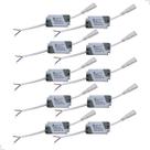 Kit 10 Driver LED 8~18W 180mA Para Luminária Plafon Bivolt