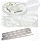 Kit 10 elastic bengala cristal + 1 corrente cristal 4,5m