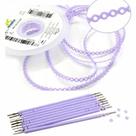 Kit 10 elastic bengala lilás + 1 corrente lilás médio 1,5m Kit 10 elastic bengala lilás + 1 corrente lilás médio 1,5m