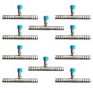 Kit 10 Emendas Ar Cond Reta 10mm Com Ventil R134a Alumínio Kit 10 Emendas Ar Cond Reta 10mm Com Ventil R134a Alumínio