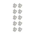 Kit 10 Emendas Conector Astraled em L para Fita de Led 10mm