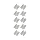 Kit 10 Emendas Conector Astraled Reto Para Fita De Led 10mm Em-035