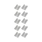 Kit 10 Emendas Conector Astraled Reto para Fita de Led 10mm