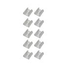 Kit 10 Emendas Conector Astraled Reto Para Fita De Led 8mm Em-032 Kit 10 Emendas Conector Astraled Reto Para Fita De Led 8mm Em-032