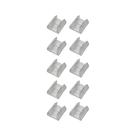 Kit 10 Emendas Conector Astraled Reto para Fita de Led 8mm