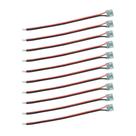 Kit 10 Emendas Conector De Saída Astraled Para Fita De Led 8mm Em-031